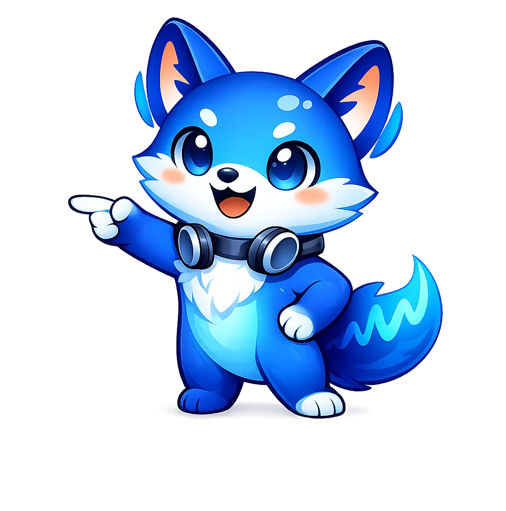 LocalSpeechGen mascot guiding custom voice creation